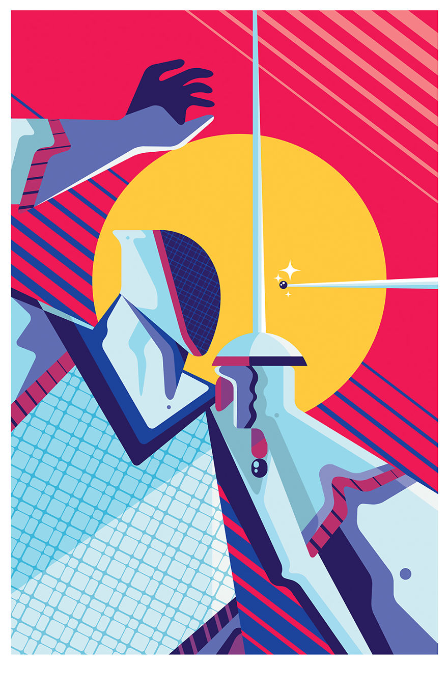 Fencing, Chopers Nawers, México