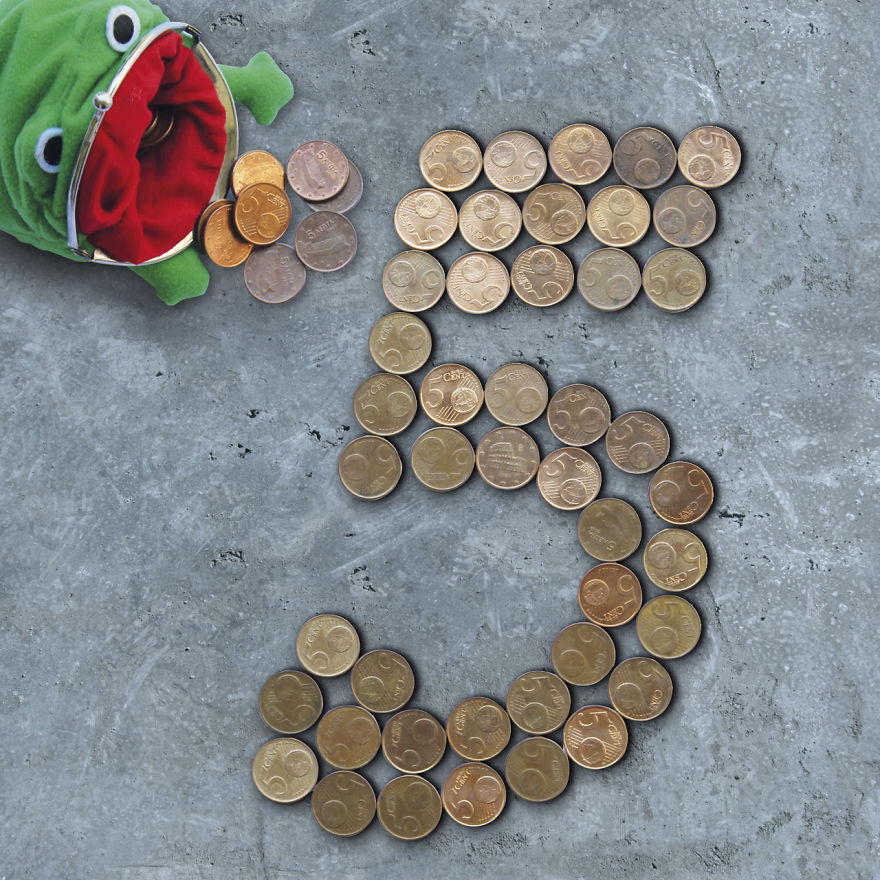 We Used Everyday Objects To Form A Full Alphabet