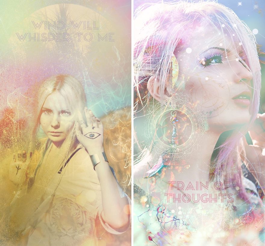 My Demons Illustrated In Photoshop