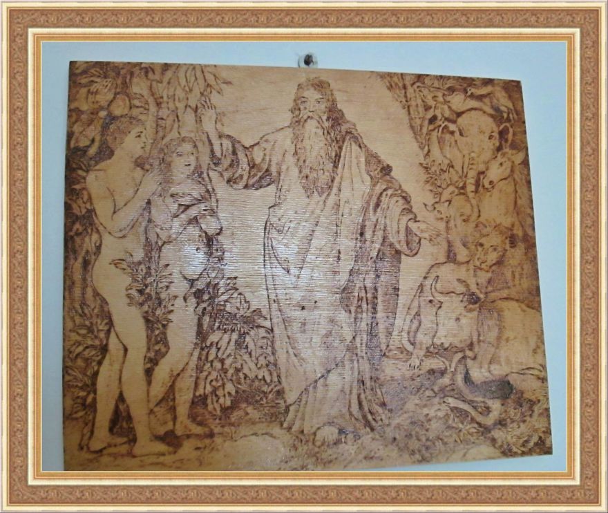 Beautiful Handmade Pyrographies