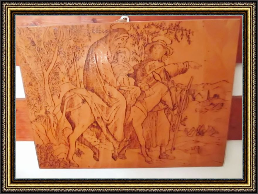 Beautiful Handmade Pyrographies