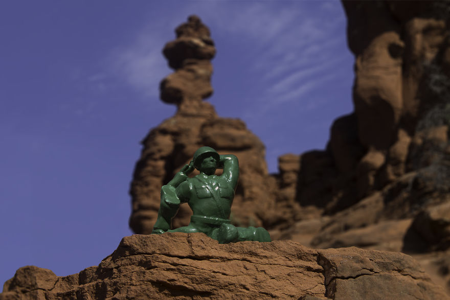 Advanced Yoga Joes In The Energy Vortexes Of Sedona