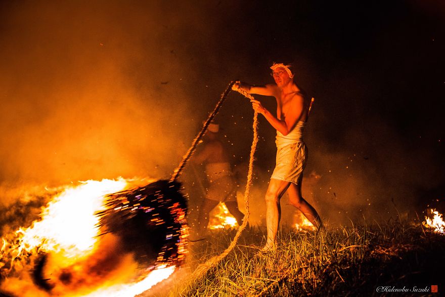 I Photographed The Traditional Fire Festival In Japan I Photographed The Traditional Fire Festival In Japan
