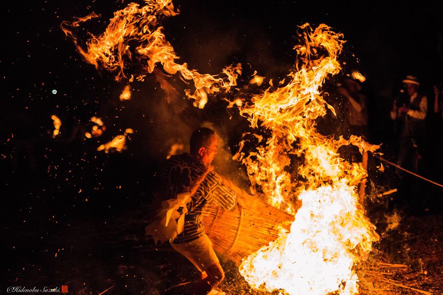 I Photographed The Traditional Fire Festival In Japan I Photographed The Traditional Fire Festival In Japan