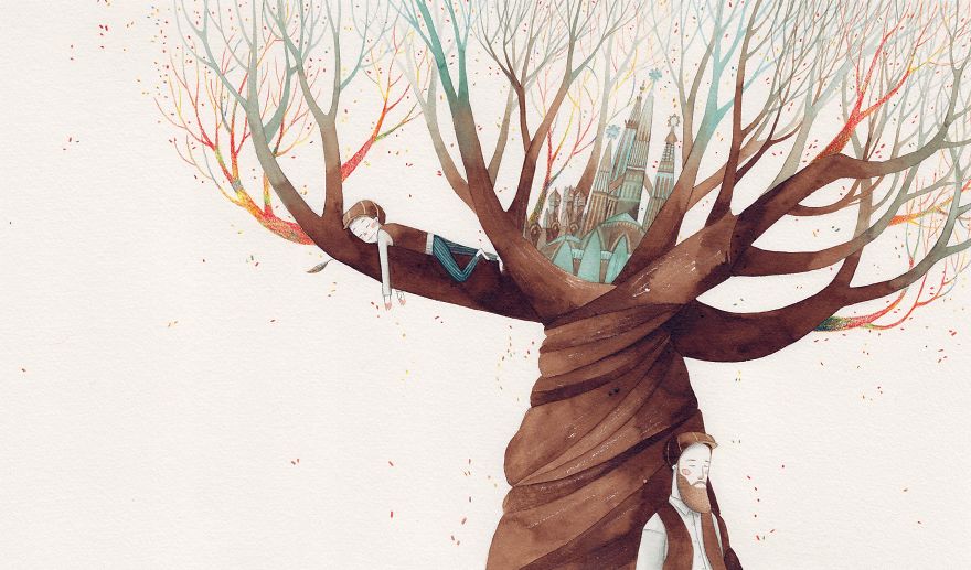 My Case Has 11 Different Watercolor Blues