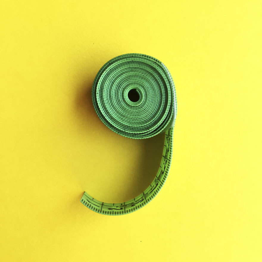 We Used Everyday Objects To Form A Full Alphabet