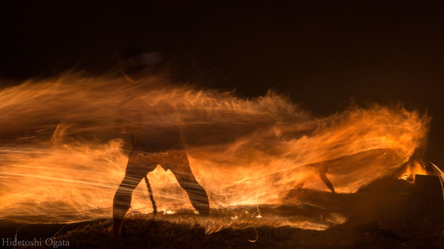 I Captured An Exciting Fire Festival In Japan