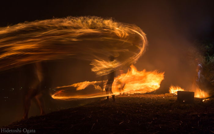 I Captured An Exciting Fire Festival In Japan