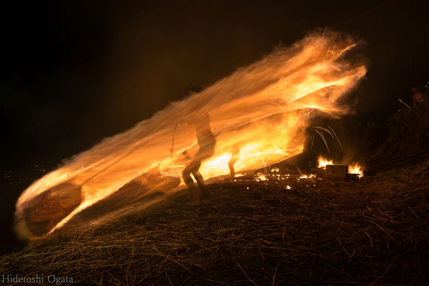 I Captured An Exciting Fire Festival In Japan