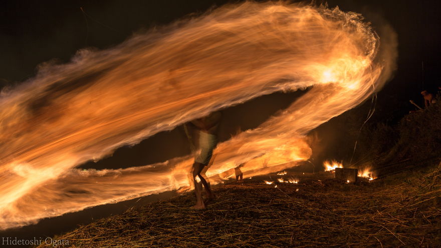 I Captured An Exciting Fire Festival In Japan
