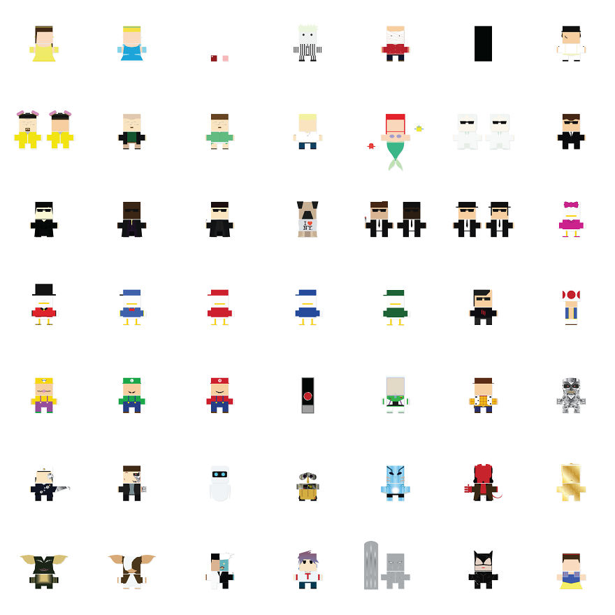 I Made 539 Minimalist Pop Culture Poster I Made 539 Minimalist Pop Culture Poster