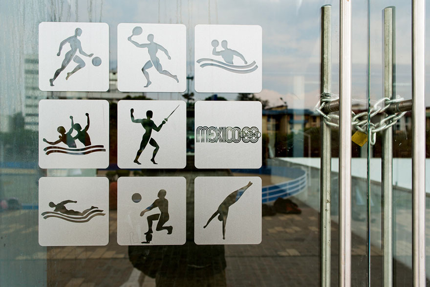 Francisco Márquez Olympic Pool, Mexico City, 1968 Summer Olympics