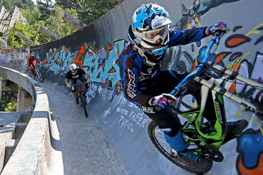 Bobsleigh Track, Sarajevo, 1984 Winter Olympics