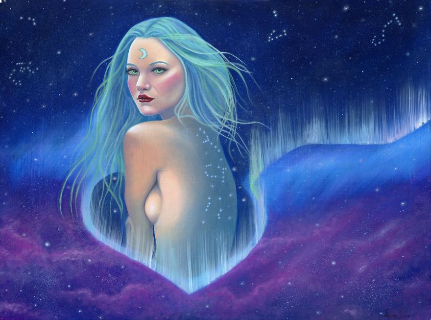 Aurora | Andres Silvera | 18×24 Oil On Wood | Www.andressilvera.com