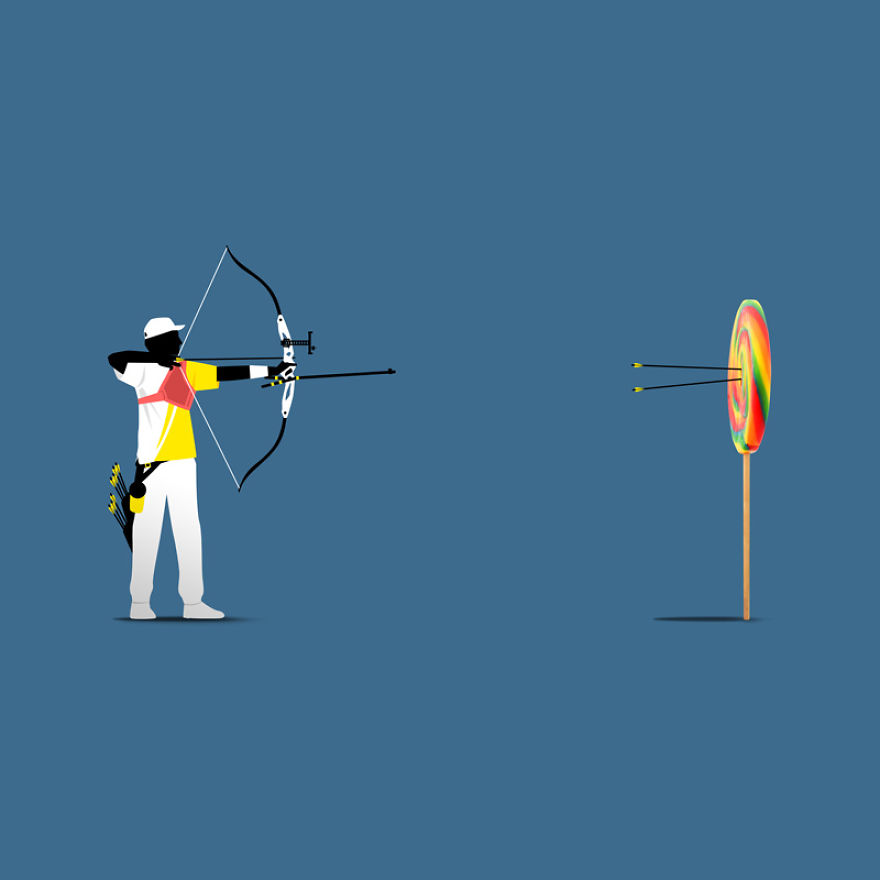 I Created Mini Olympics By Using Everyday Life Objects