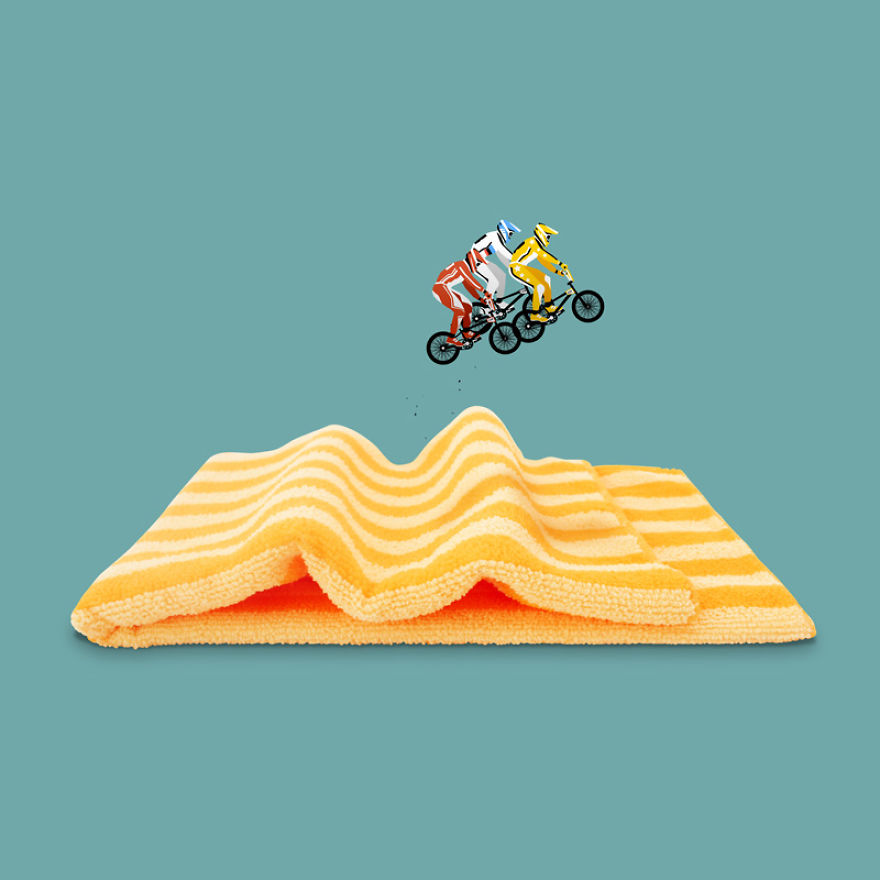 I Created Mini Olympics By Using Everyday Life Objects