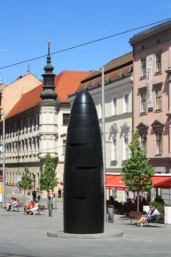 Horolog In Brno, Czech Republic. It Should Show Us The Time, But Nobody Can Read It