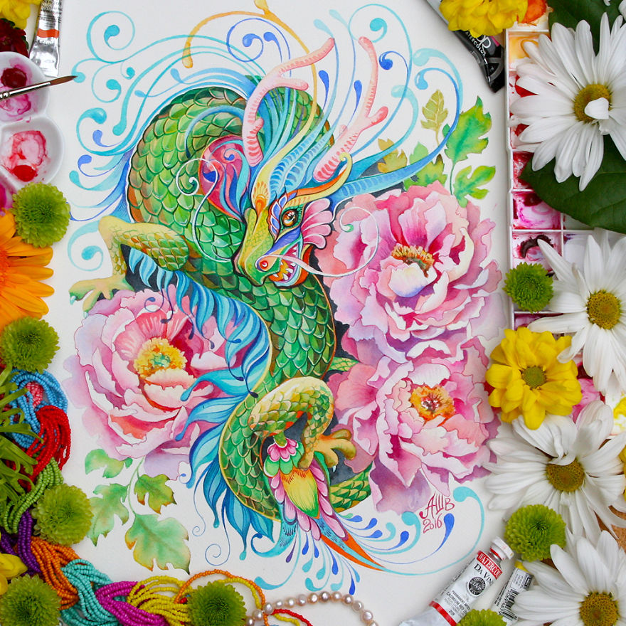 I Painted 12 Animals Of Chinese Zodiac In Watercolor To Show Their Unique Personalities I Painted 12 Animals Of Chinese Zodiac In Watercolor To Show Their Unique Personalities