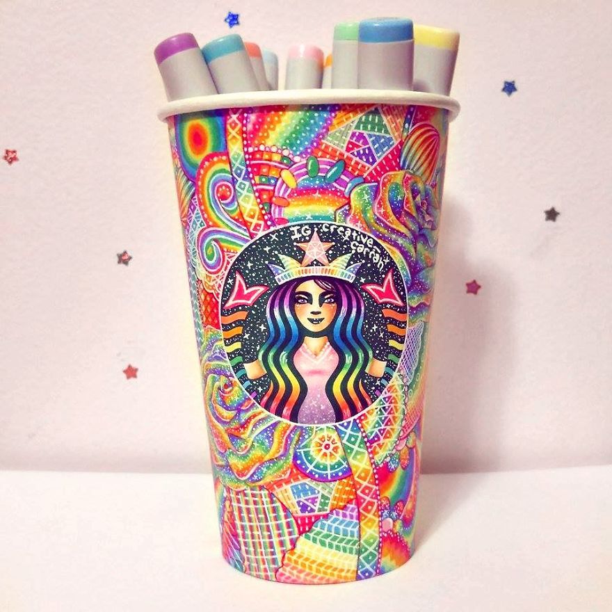 Starbucks Art - Still At It Starbucks Art - Still At It