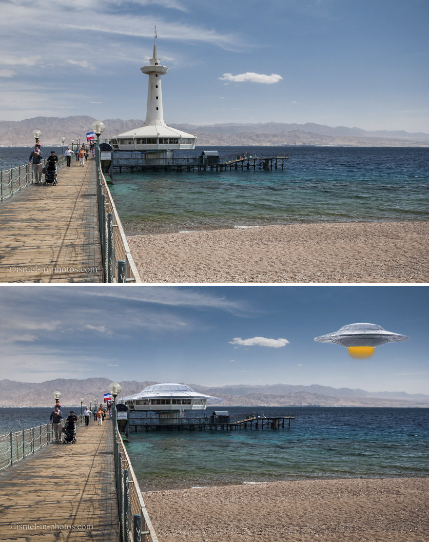 I Created Series Of Merged Photos To Show Israel I Created Series Of Merged Photos To Show Israel