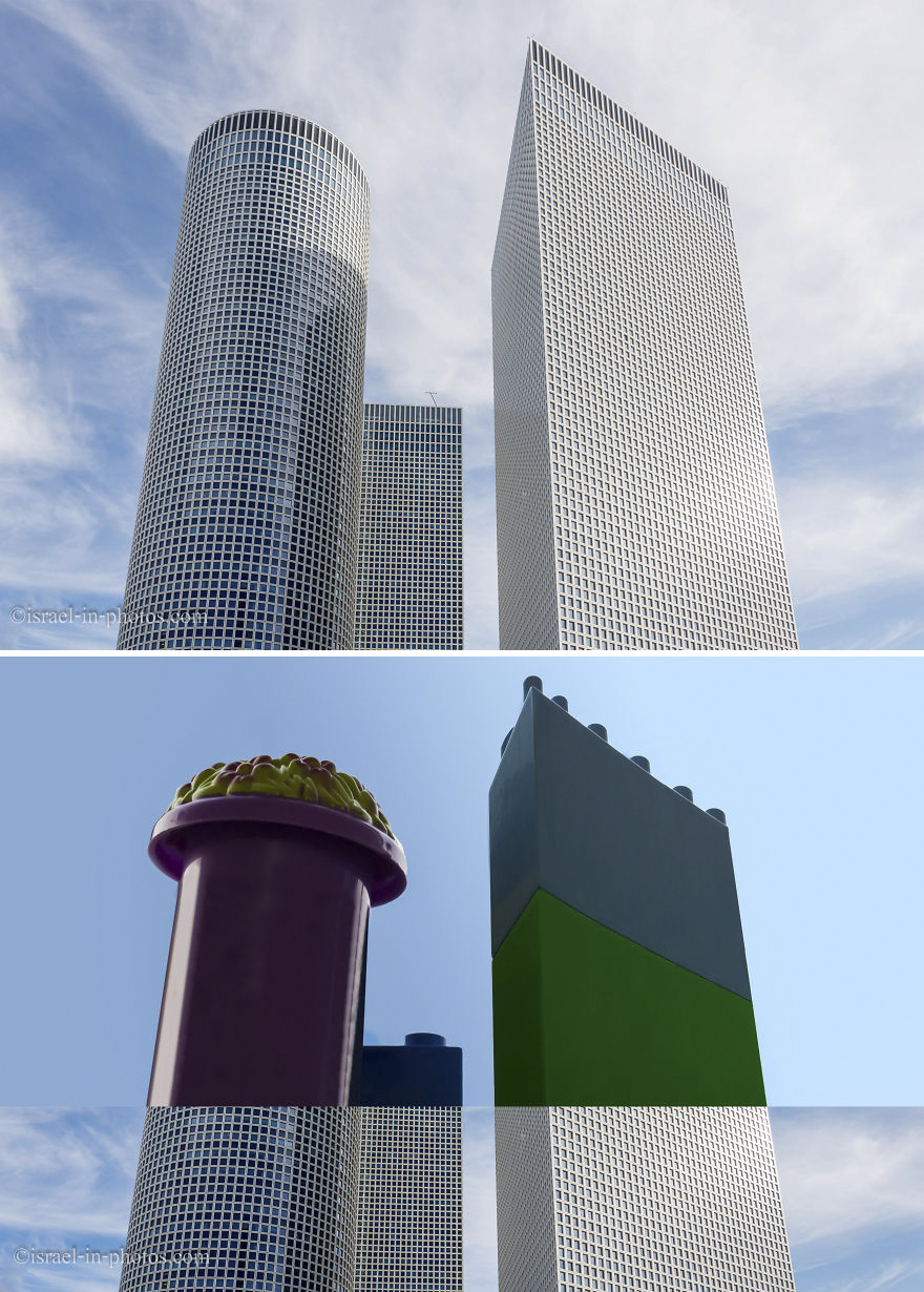 I Created Series Of Merged Photos To Show Israel I Created Series Of Merged Photos To Show Israel