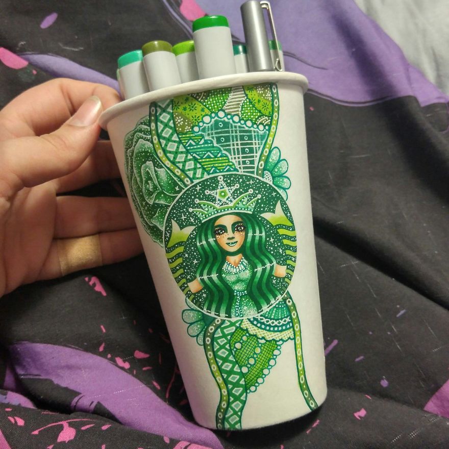 Starbucks Art - Still At It