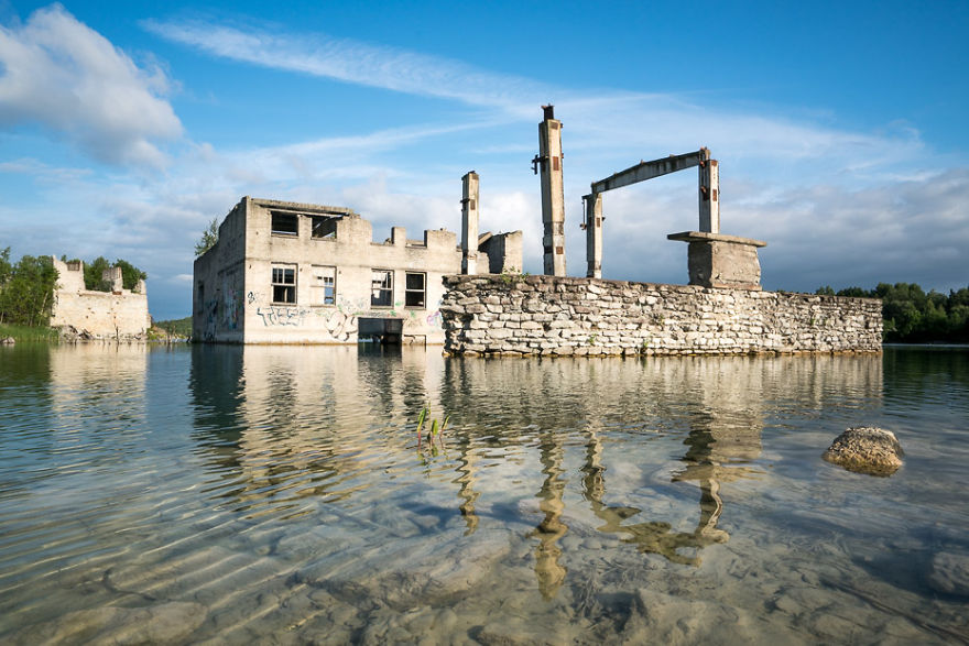 How We Went Diving In Underwater Prison In Rummu, Estonia How We Went Diving In Underwater Prison In Rummu, Estonia