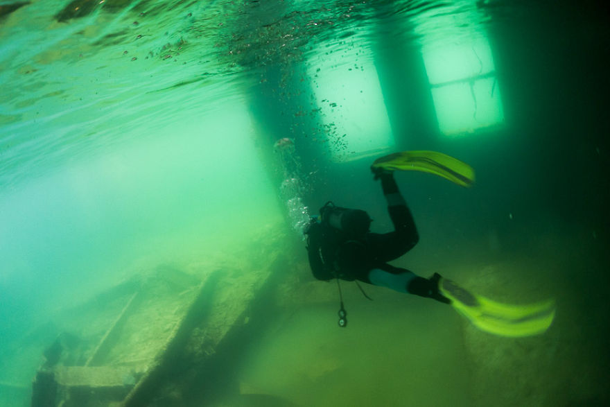 How We Went Diving In Underwater Prison In Rummu, Estonia How We Went Diving In Underwater Prison In Rummu, Estonia