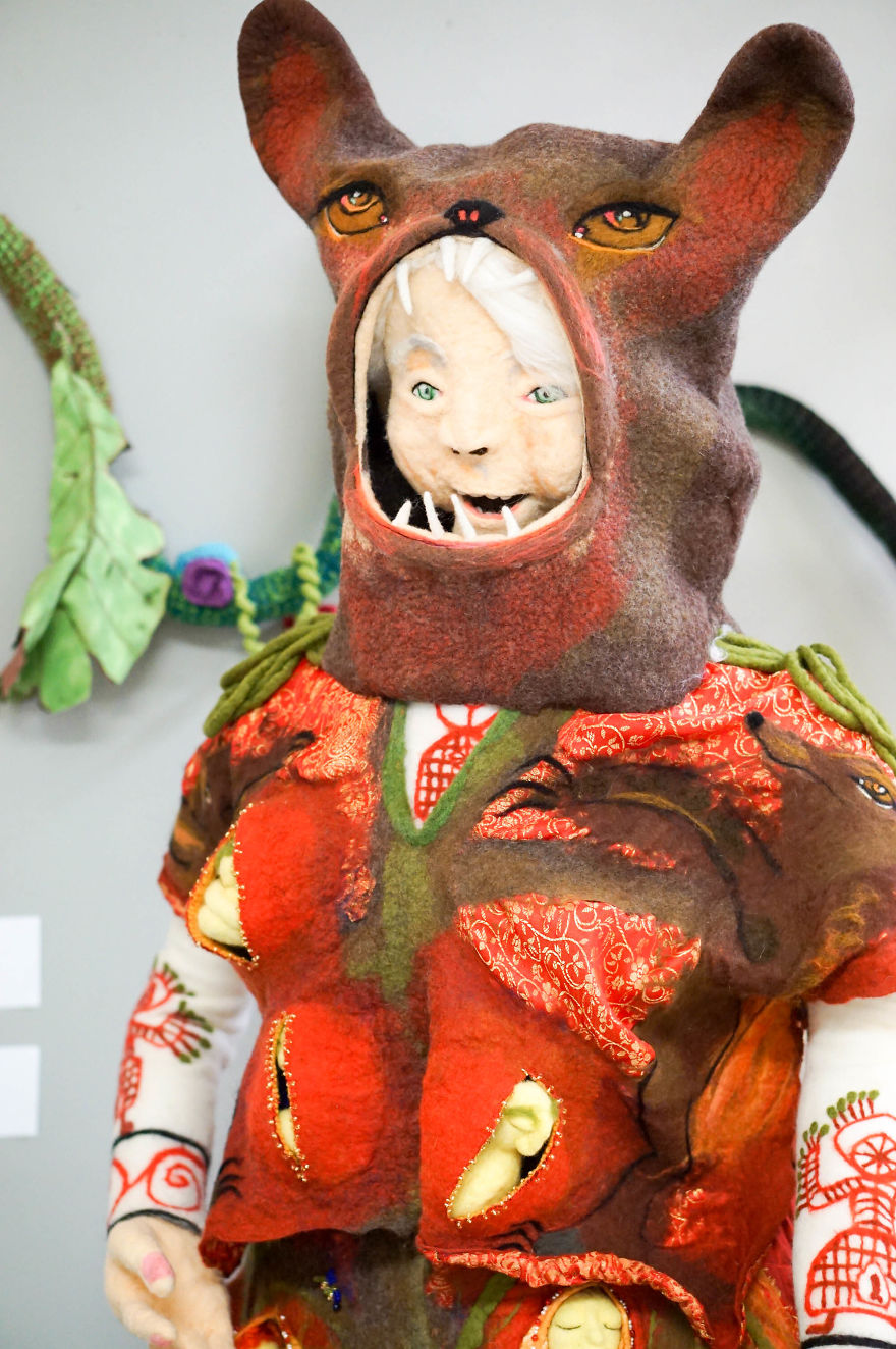 Two Artists Crowd-Sourced A Handmade, Life-Sized Mythological Ecosystem