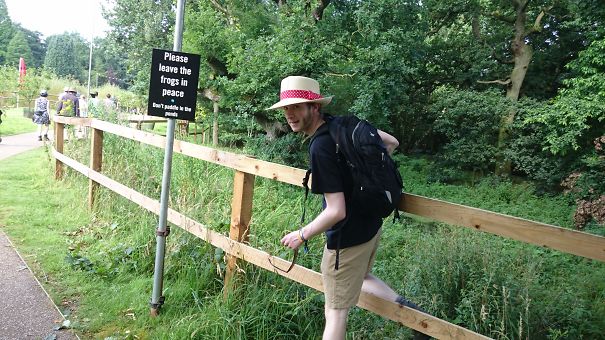 Off To Annoy Some Frogs