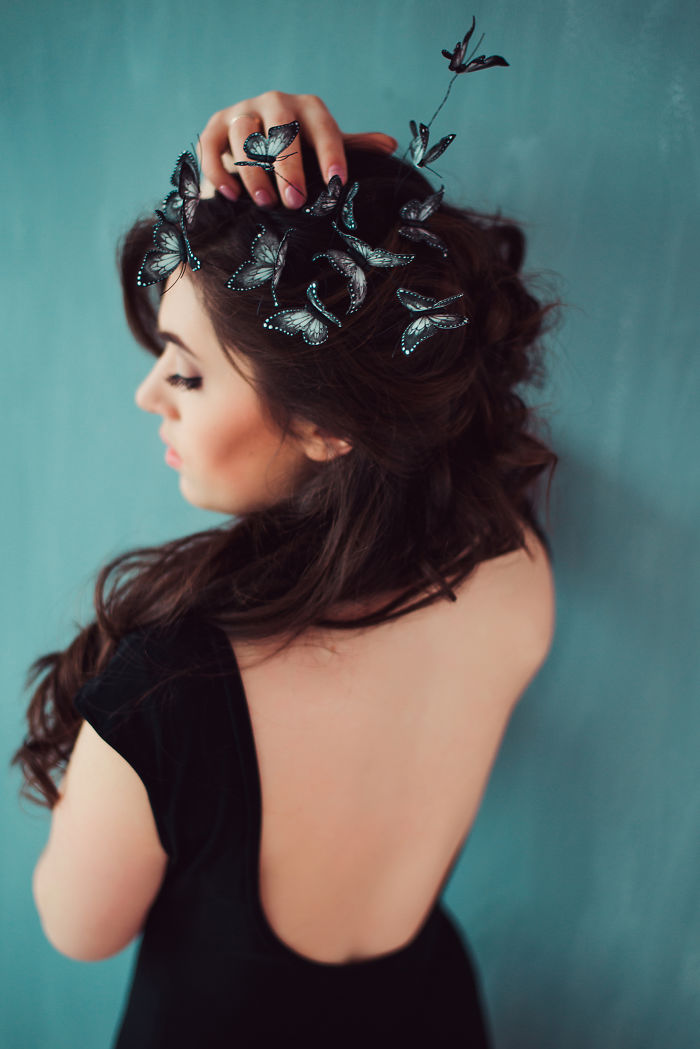 I've Created A Butterfly Hair Crown I've Created A Butterfly Hair Crown