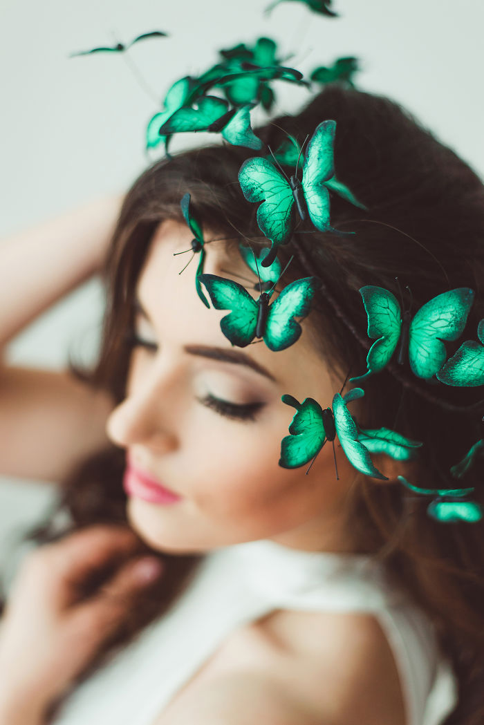 I've Created A Butterfly Hair Crown