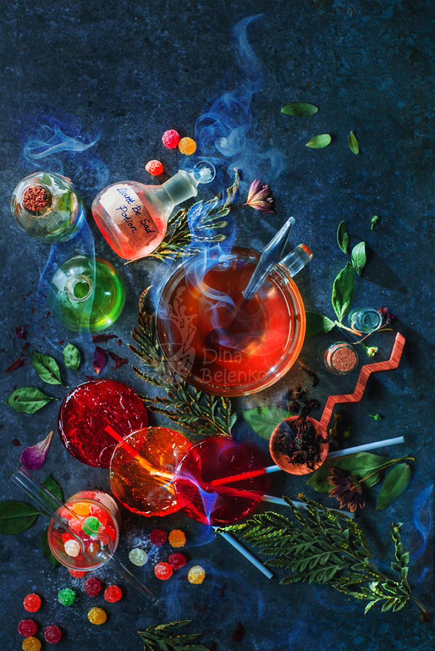 Enchanted Tea: I Photograph Magical Potions As An Art Therapy Enchanted Tea: I Photograph Magical Potions As An Art Therapy