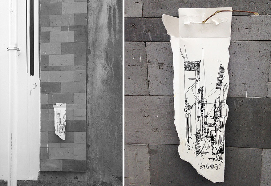 I Draw On Trash I Find In The Streets And Leave It For People To Find I Draw On Trash I Find In The Streets And Leave It For People To Find