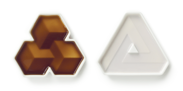 These "Soy Shape" Dishes Use A Simple Design Detail To Blow Your Mind When It's Sashimi Time!