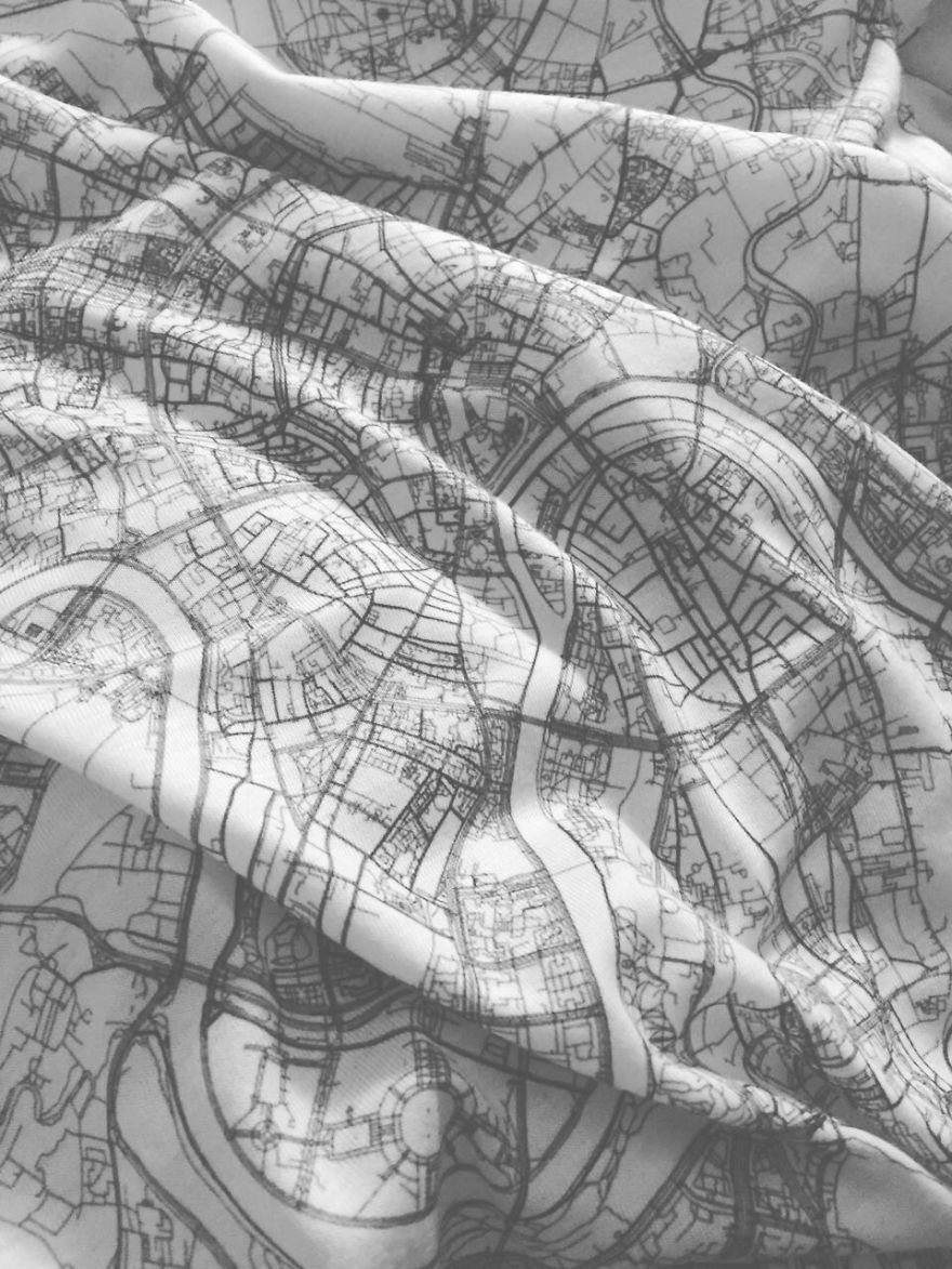 City Maps You Can Wear! City Maps You Can Wear!