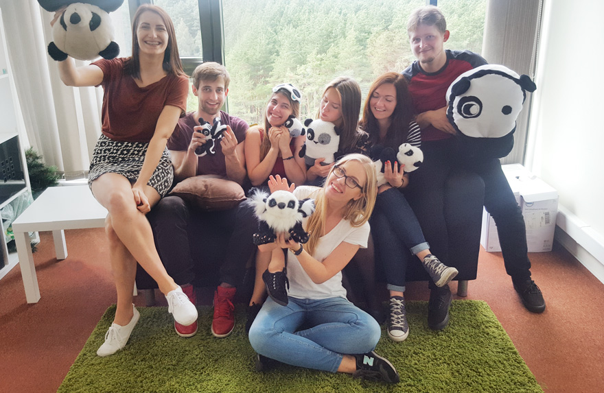 This Adorable Fantasy Panda Creature Just Arrived To Our Office