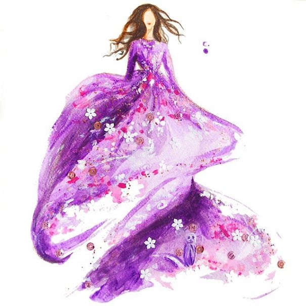 Fashion Fantasy From Bottles Of Nail Polish