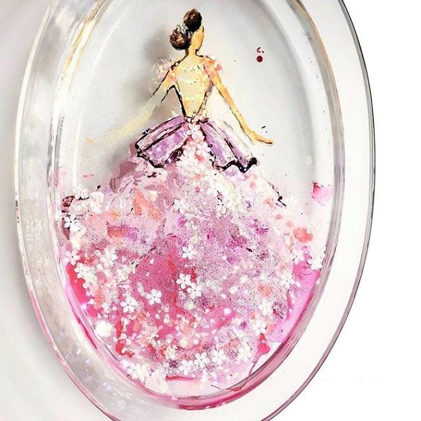 Fashion Fantasy From Bottles Of Nail Polish