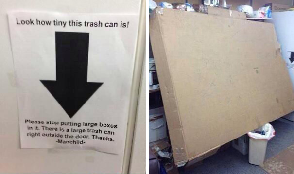 Who Gives A F*ck How Tiny Your Trash Can Is