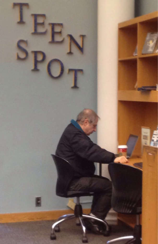 Guy At My Library Knows What's Up