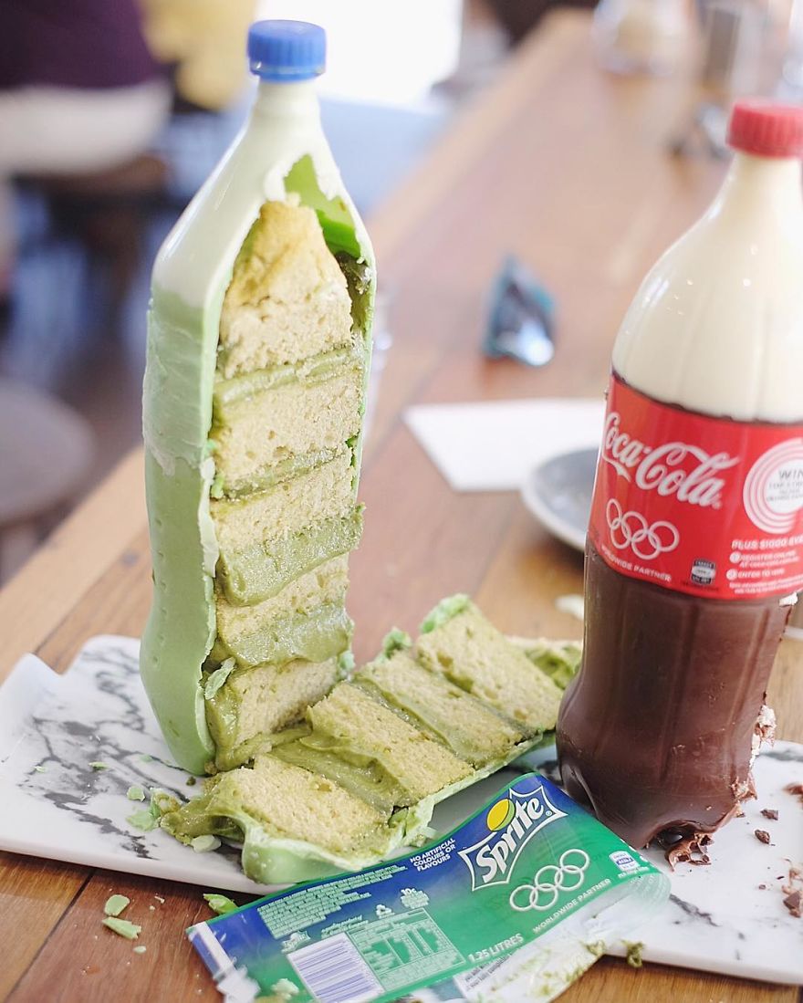 Edible Soda Cakes Look Too Realistic To Eat