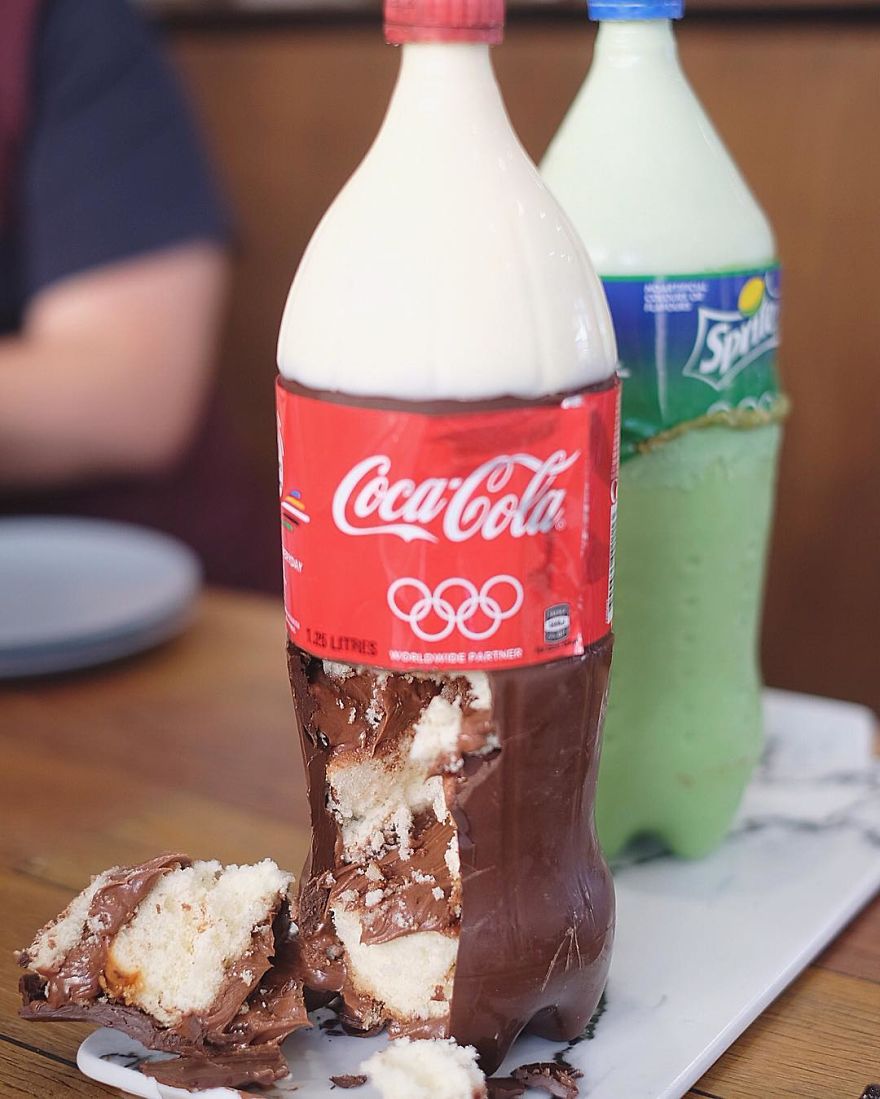 Edible Soda Cakes Look Too Realistic To Eat