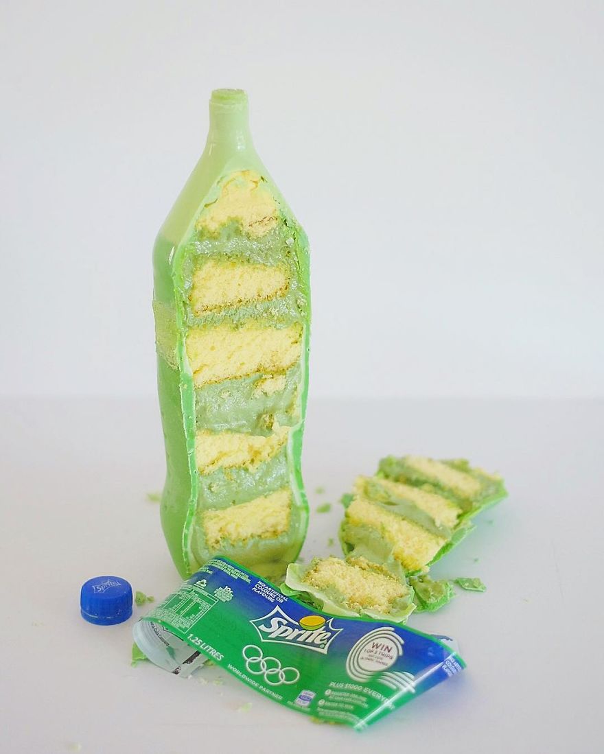 Edible Soda Cakes Look Too Realistic To Eat
