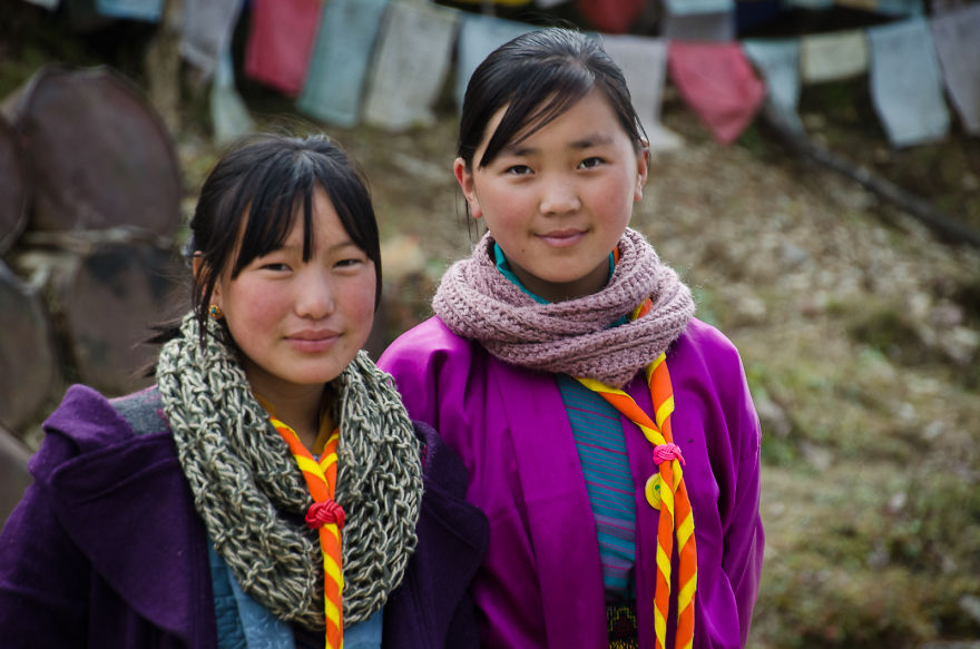 I Photograph The Kids Of Bhutan From The Land Of Happiness