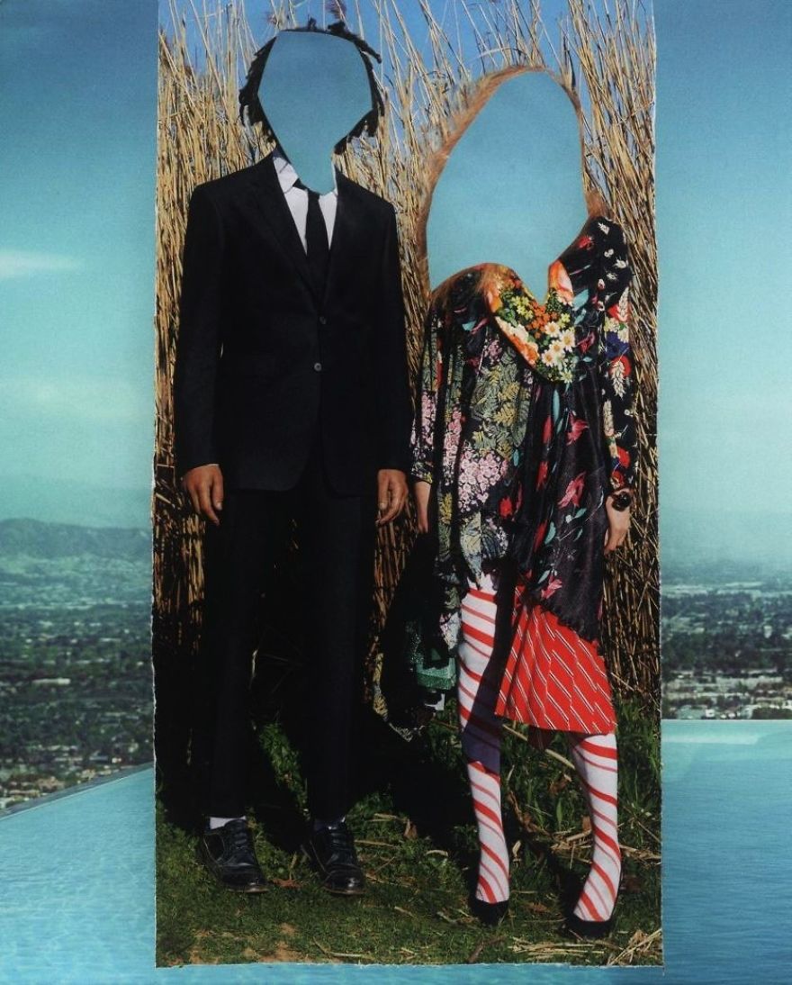 I Re-Imagine Fashion Pictures In My Collages