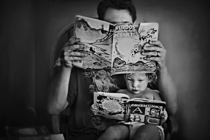 I Create Black & White Images Showing The Best Childhood Memories Are Made Without Technology