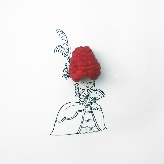 I Created Hundreds Of Witty, Miniature Drawings Around Tiny Everyday Objects