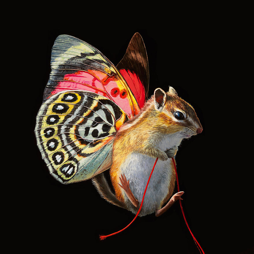 I Painted A New Species I Wish Existed - Meet The Mouserflies