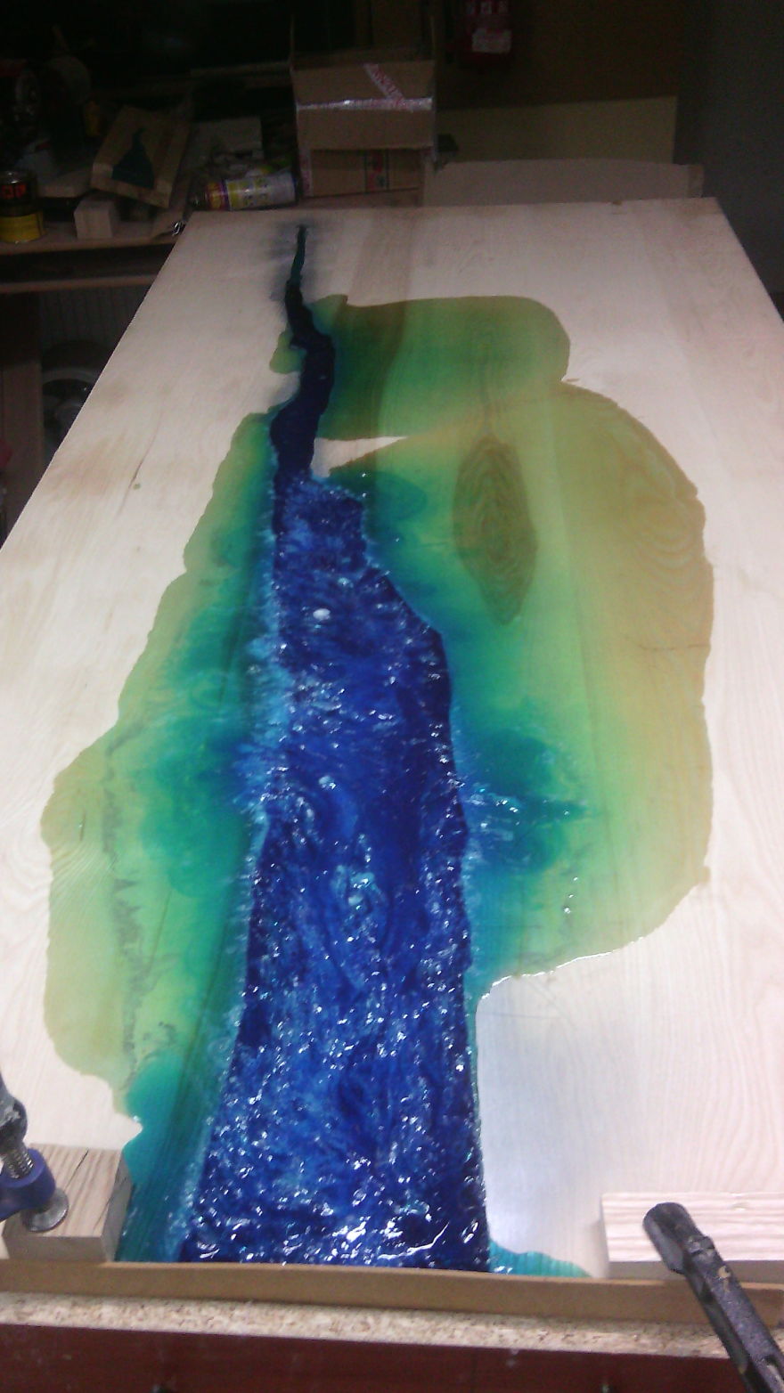 I Made A Wooden Table That Lights Up When Someone Enters A Room I Made A Wooden Table That Lights Up When Someone Enters A Room